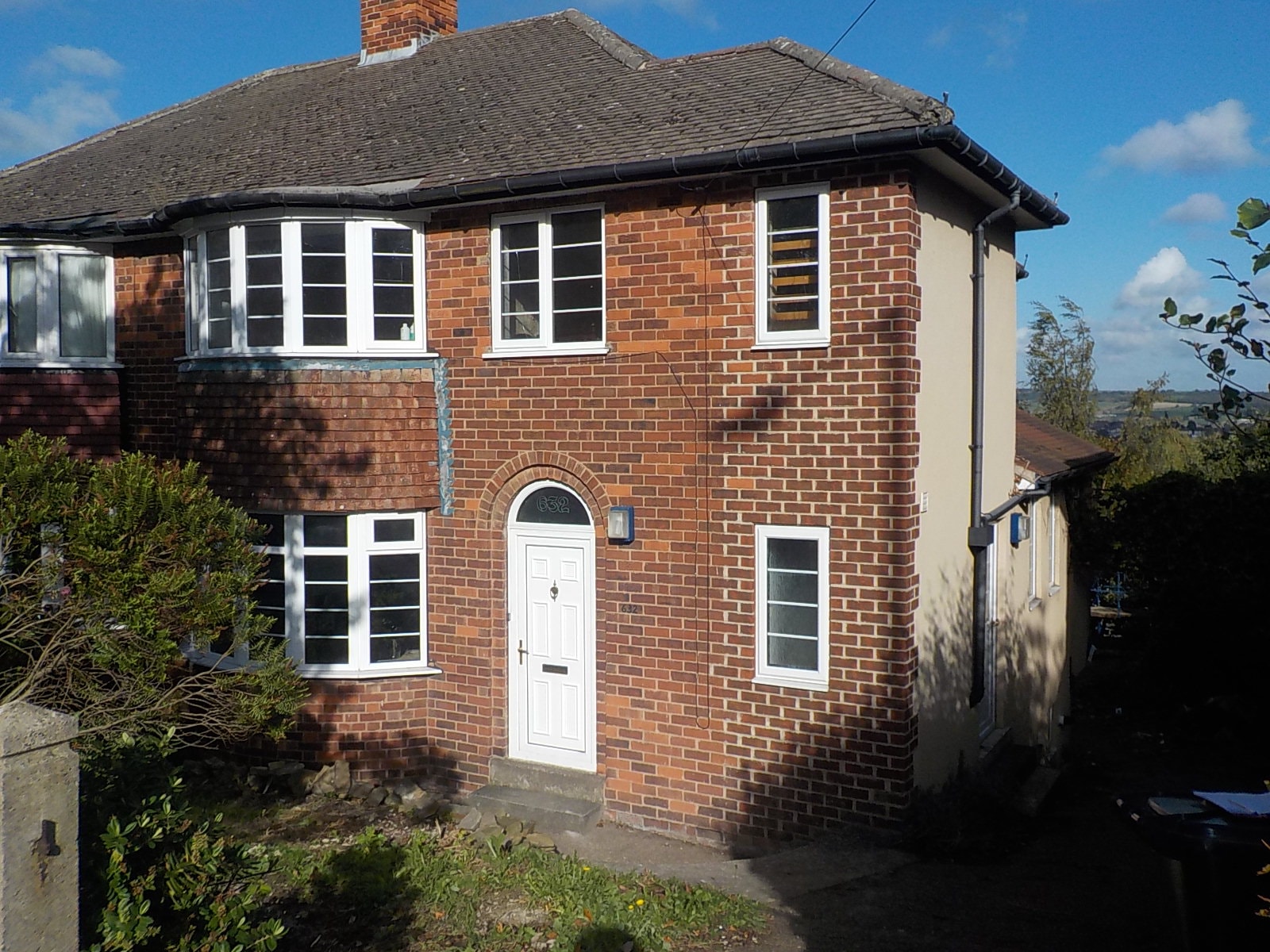 HOMEBUYERS SURVEY OF 1950'S SEMIDETACHED HOUSE NEAR NOTTINGHAM